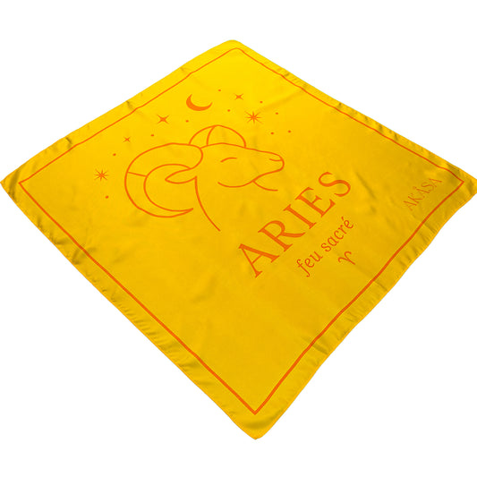 Carré de soie Aries – ZodiaPop 66 cm