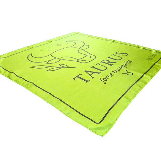 Carré de soie Taurus – ZodiaPop 66 cm