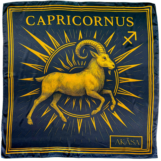 Carré de soie Capricornus – Zodia Essentia 88 cm