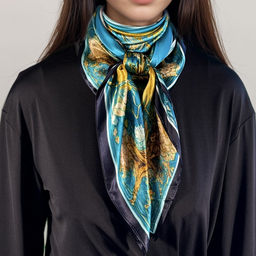 Carré 88 de Soie - Maison AKÅSA Biarritz - ᏔᏬᏗ -Tawodi - (Le Faucon)