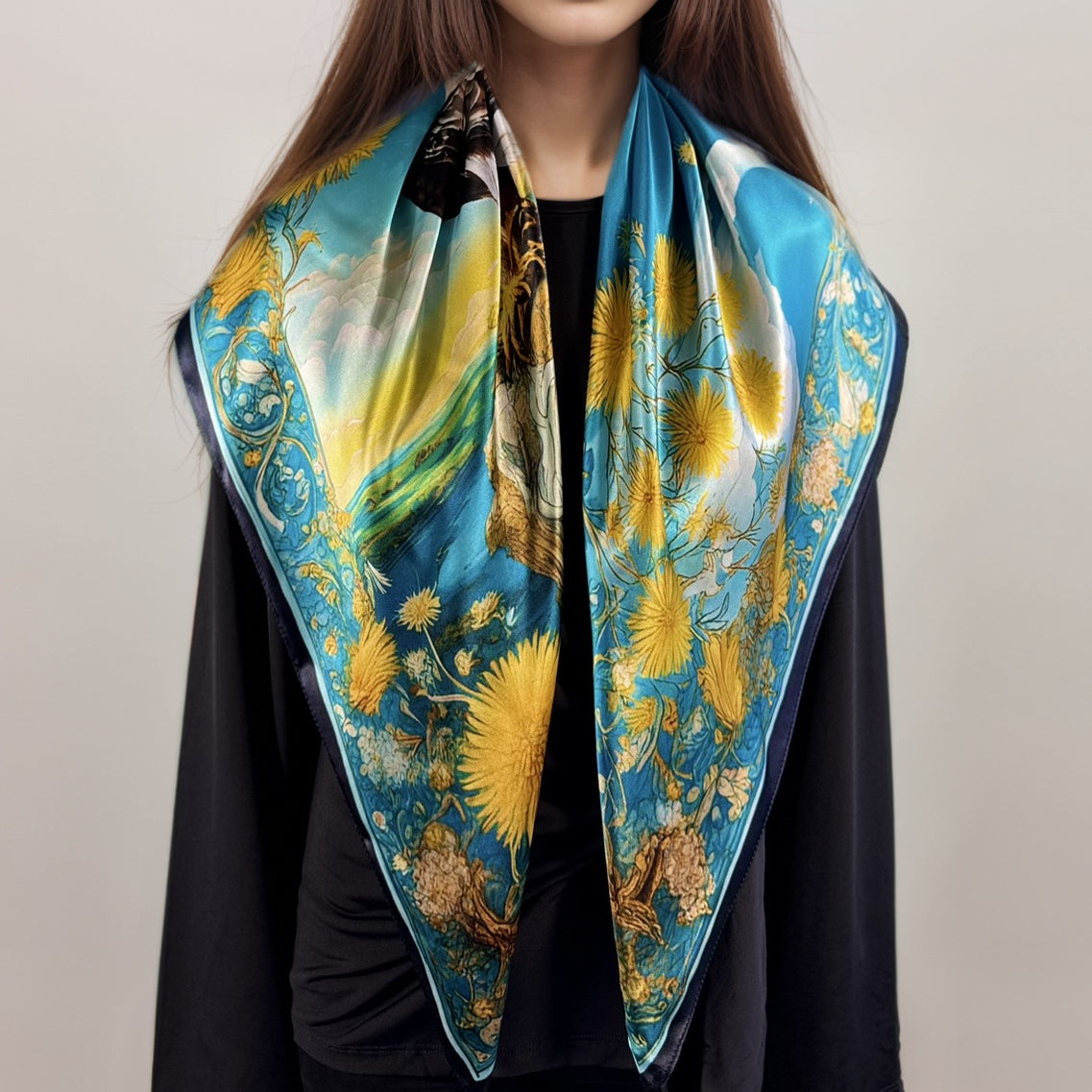 Carré 88 de Soie - Maison AKÅSA Biarritz - ᏔᏬᏗ -Tawodi - (Le Faucon)