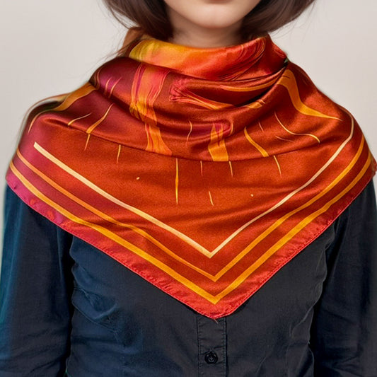 Aries silk square – Zodia Essentia 88 cm