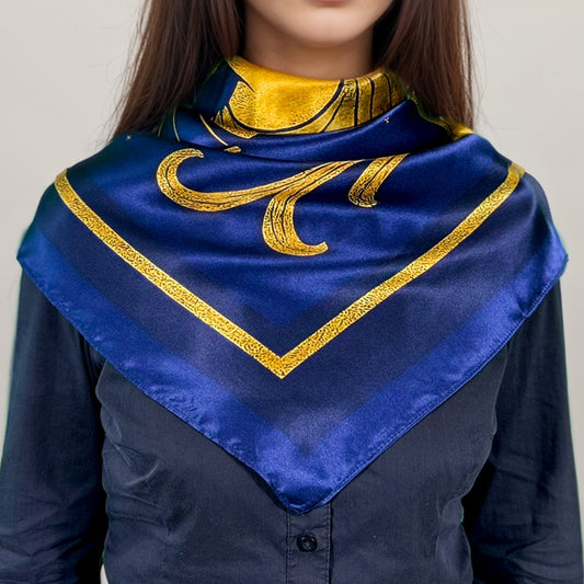 Libra silk square – Zodia Essentia 88 cm