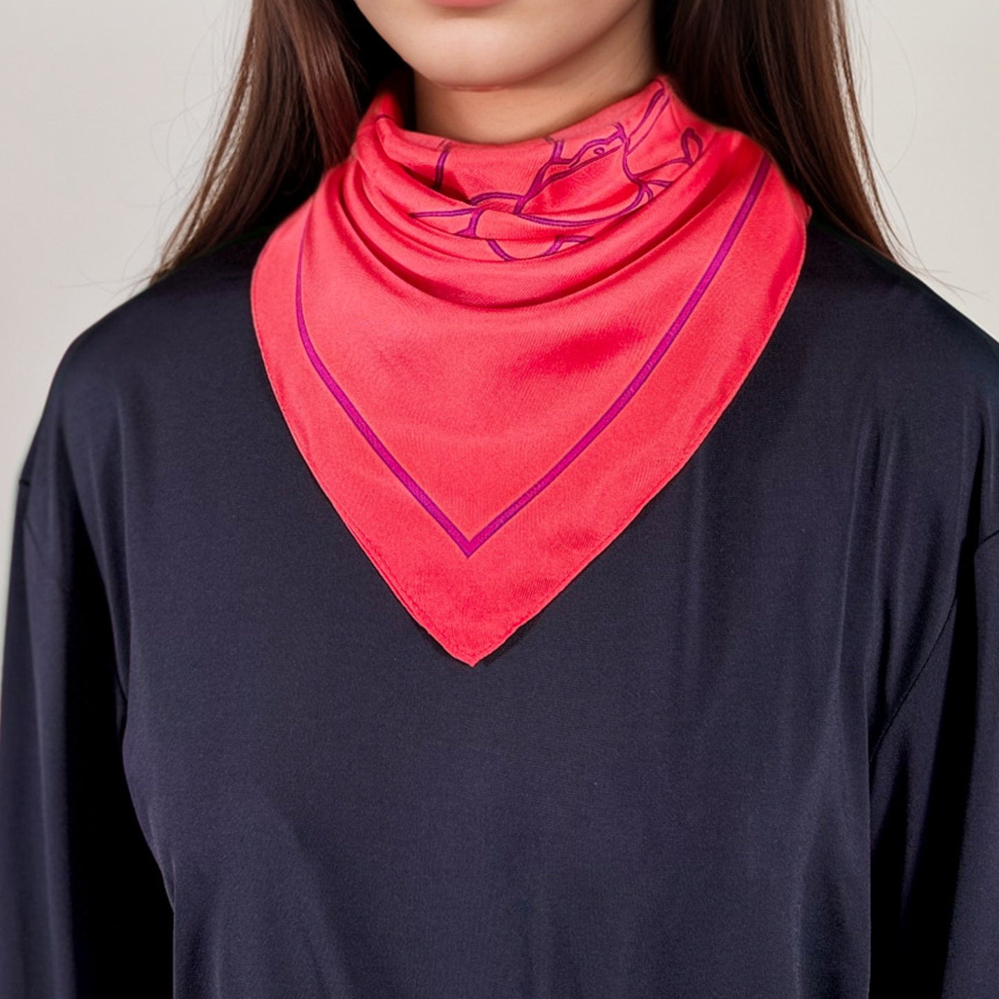 Carré de soie Scorpio – ZodiaPop 66 cm