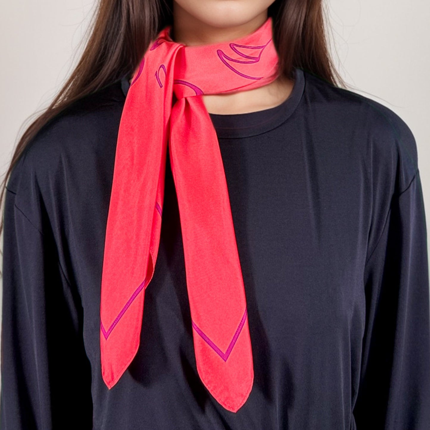 Carré de soie Scorpio – ZodiaPop 66 cm