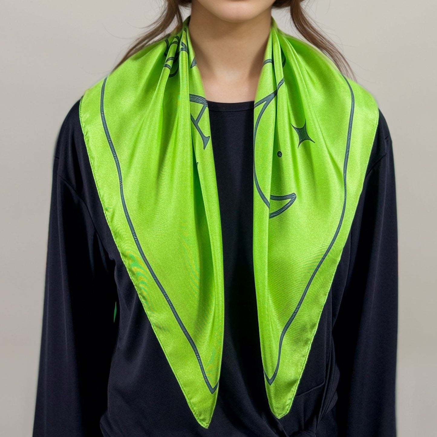 Carré de soie Taurus – ZodiaPop 66 cm