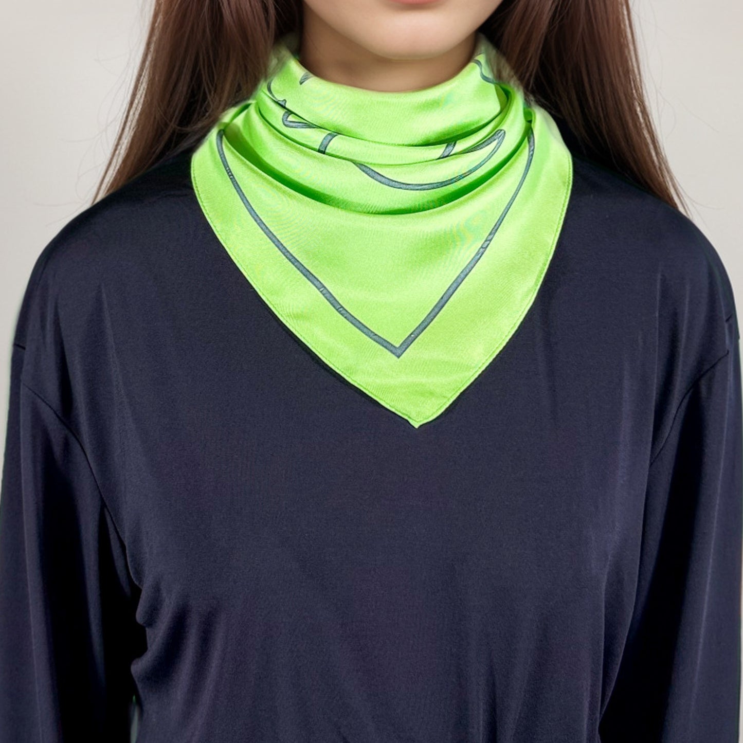 Carré de soie Taurus – ZodiaPop 66 cm