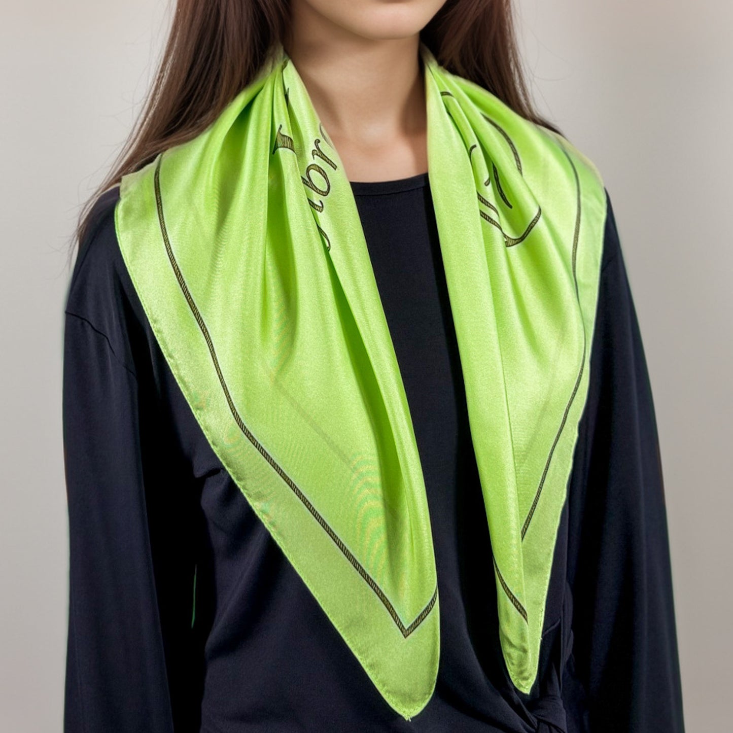 Carré de soie Virgo – ZodiaPop 66 cm