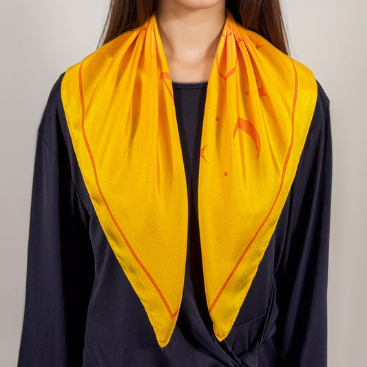 Aries Silk Square – ZodiaPop 66 cm