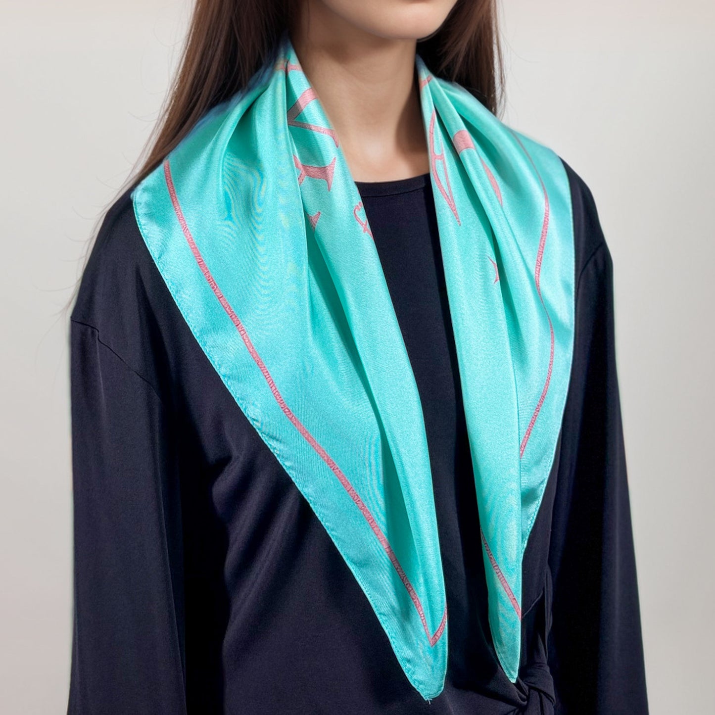 Carré de soie Cancer – ZodiaPop 66 cm