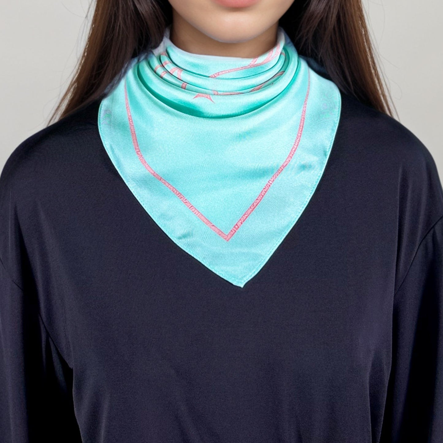 Carré de soie Cancer – ZodiaPop 66 cm