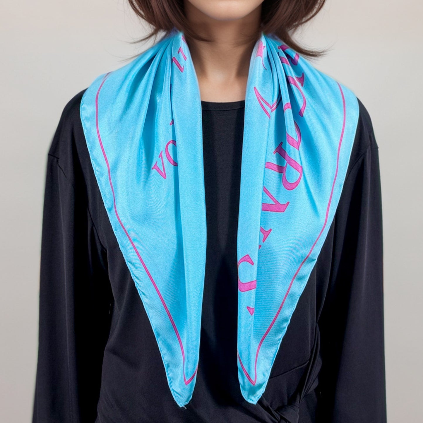 Carré de soie Capricornus – ZodiaPop 66 cm