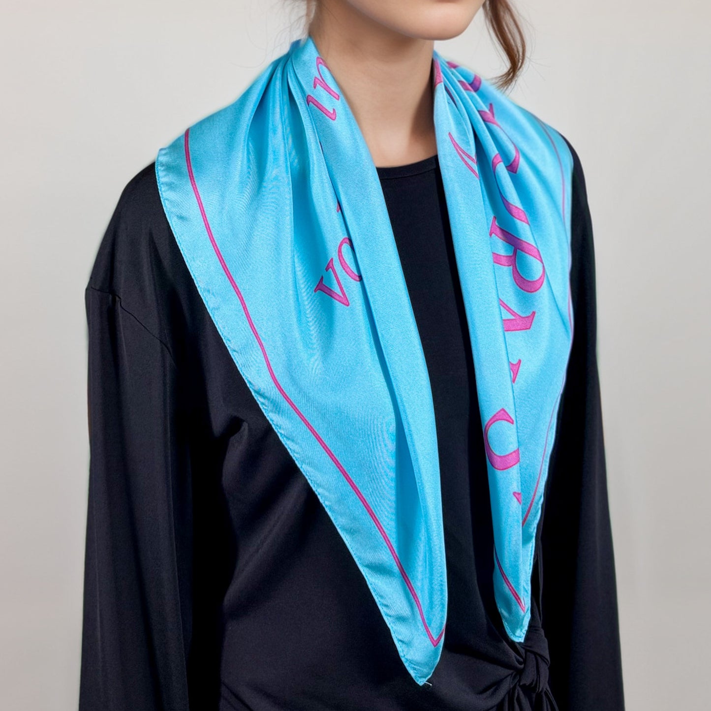 Carré de soie Capricornus – ZodiaPop 66 cm