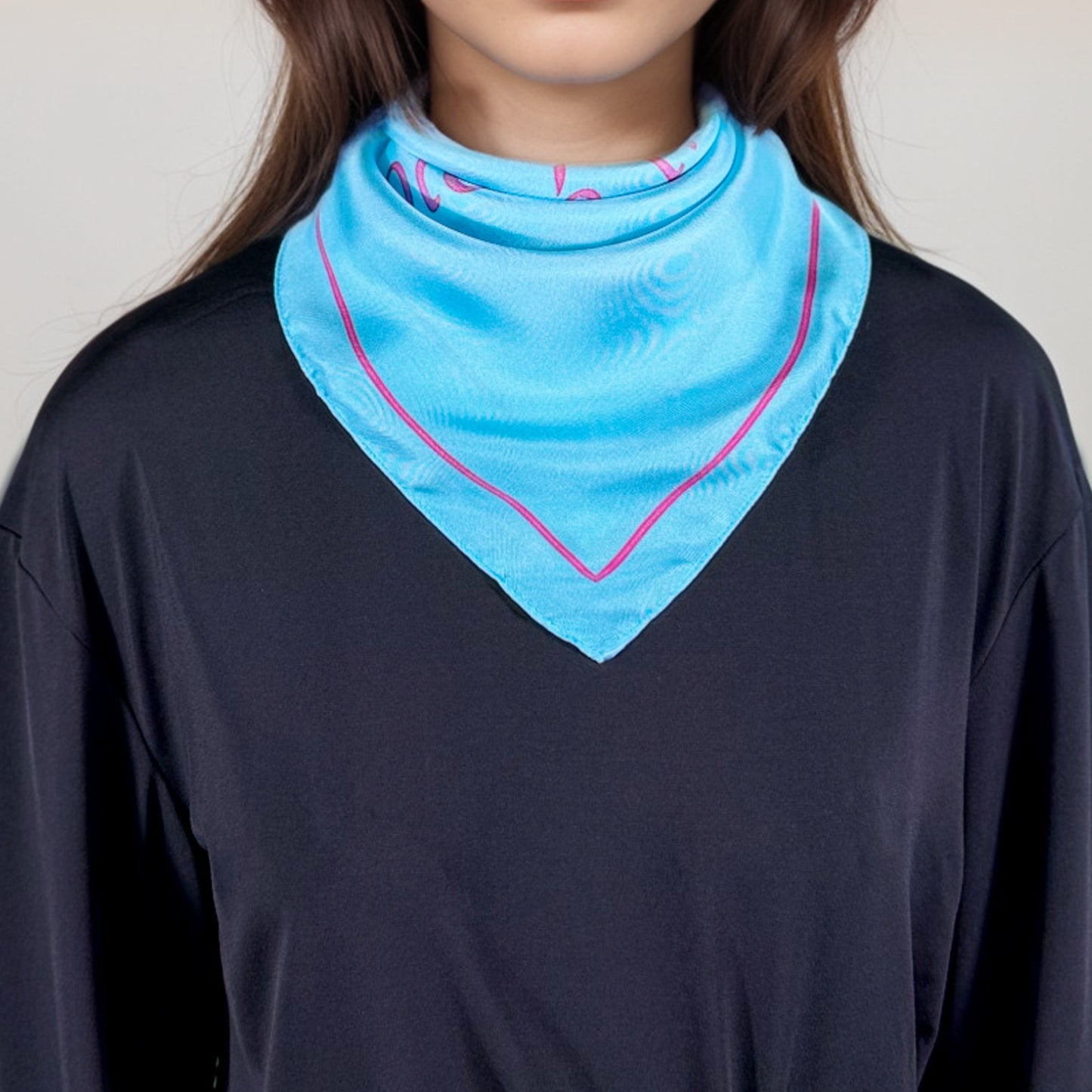 Carré de soie Capricornus – ZodiaPop 66 cm